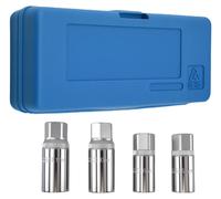 Jeu d'extracteurs de goujons - Outil pour collecteur d'échappement - Extracteur de goujons 6–12 mm - Emmanchement carré de 12,7 mm - Acier CrV