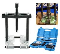 Jeu d'extracteurs de roulements, avec mâchoires de 2 pouces et 3 pouces, capacité de charge de 5 tonnes, fabriqué en acier à haute teneur en carbone, comprenant des vis d'extension, compatible avec la