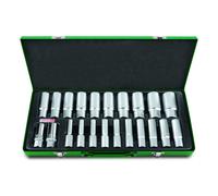 Jeu de clés à douille TOPTUL avec cliquet GAAD2202, 5,72 kg
