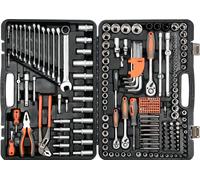 Jeu D'outils 1/2", 3/8", 1/4" 225Pcs