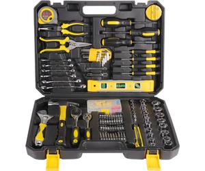 Jeu d'outils 118 pièces Outils de réparation Multitool avec clés mixtes à cliquet