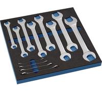 Jeu d'outils 12 pièces, module 2/3, ouvertures de clé 6x7-30x32 mm