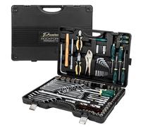 Jeu d'outils 148 pièces 1/4" 3/8" 1/2" hexagonaux et 12 angles 4-36 mm Rockforce