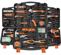 Jeu d'outils - 15 pièces - Mallette à outils - Boîte de transport
