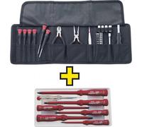 Jeu doutils 32 pièces pour électricien en sacoche