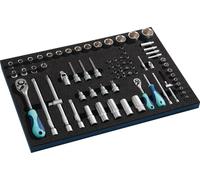 Jeu d'outils 71 pièces, module 3/3, clés à douille