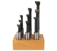 Jeu d'outils avec plaquettes brazées - têtes d'alésage MW-Tech KBS1216