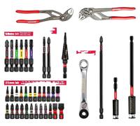 Jeu d'outils, coffret à outils robuste, embouts en acier S2, 39 pièces