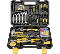 Jeu d'outils de 88 pièces - Mallette à outils - Multifonction - Pour la réparation automobile et le bricolage - Pour le métal - Avec boîte de rangement