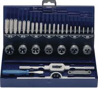 Jeu d'outils de filetage M3-M12, 32 pièces, cassette métallique HSS