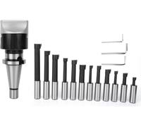 Jeu d'outils de fraisage CNC 40CR de haute qualité F1-18, diamètre 75 mm, NT40-F1-18-12PCS