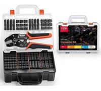 Jeu d'outils de sertissage - Assortiment de connecteurs à sertir JST-SM 2,5 mm, 14 modèles | 0,05-0,5 mm² (AWG 30-20) Outil de sertissage, pour série JST, Dupont, VH 3,96 mm, Molex, série AMP EI