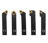 Jeu d'outils de tour 12mm 5 pcs Optimum DBS0512