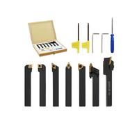 Jeu d'outils de tournage indexables 12 pcs 8x8 mm 70 mm