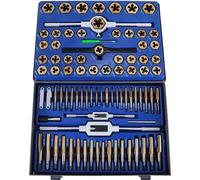 Jeu d'outils de vissage - Bleu - 86 pièces - 40 x 30 x 10 cm - Mallette à outils
