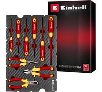 Jeu d'outils d'électricité EINHELL E-Case VDE, 370524, 9 pièces