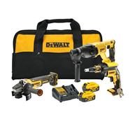 Jeu d'outils Dewalt DCH133+DCG405+DCF620, 18V XR, Li-Ion 2x5,0Ah, DCK304P2