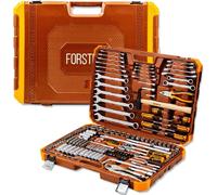 Jeu d'outils FORSTIME GRAND 202 PIÈCES 1/4"" 3/8"" 1/2"" 6-kant 6-32mm