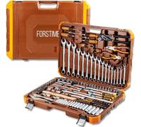 Jeu d'outils FORSTIME GROS 180 PIÈCES 1/4"" 3/8"" 1/2"" 6-kant 4-32mm