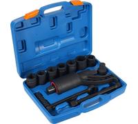 Jeu d'outils multiplicateurs de couple, couple maximal de 5500 Nm, douilles de différentes tailles, bleu