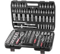 Jeu d'outils Strend Pro, 172 pieces, douilles, embouts, cliquet, en mallette