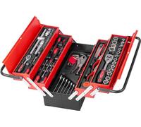 Jeu d'outils Strend Pro, 85 pieces, en mallette
