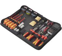 Jeu doutils TOOLCRAFT TO-7762929 pour électricien, pour les bricoleurs en sacoche 50 pièces