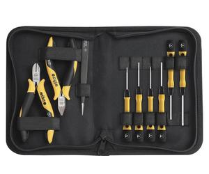Jeu d'outils Wiha ESD pinces, tournevis 9 pcs.