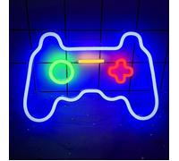 Jeu Enseignes Au Néon Signe Panneau lumineux avec plaque acrylique Applique murale LED alimentée par USB Éclairage néon pour [200]