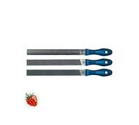 Jeu limes 3pcs L.200mm taille1 av.manche plast. PFERD
