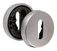 Jeu rosaces 6370 BEZAULT chromé velours - Clé L - 0508434