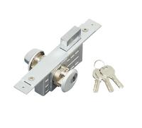 Jeu serrure porte double accès bidirectionnelle | Pênes métalliques, pour portes 44-46 mm