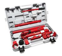 Jeu Vérin hydraulique carrossier Puissance de 10 tonnes Coffret de redressage