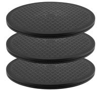 JEUIHAU Lot de 3 Plateaux rotatifs de 30,5 cm, Plateau tournant à 360 degrés avec roulements à Billes en Acier, Plateau tournant Universel Plastique pour poterie, capacité de Charge de 40 kg