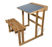 Jeujura - Bureau d'Ecolier en Bois avec Tableau - Réversible - 3 Ans - 8862