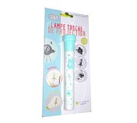 Jeux 2 mômes Lampe Torche Projecteur 3 Projections Colorées Multicolore | PP, lampe torche projecteur, 3 projections colorées, design ergonomique, éveil et jeu, enfant, bleu vert rouge et violet