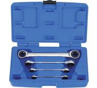 Jeux de clés mixtes à cliquet TORX®, 4 pces E6-24 (profil E) à denture fine