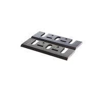 Jeux de Fers MAKITA D-63666 (793186-4) Réaffutables pour rabot HSS 170 mm