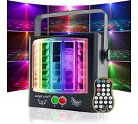 Jeux de Lumière pour Soirée 23 Modes Soirée RGBP Lampe, Home Party | Lampe Disco Mini DJ Stroboscope LED télécommandé Lumière fête pour Home Party Disco Mini DJ Stroboscope