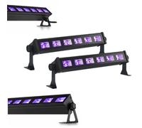 jeux de lumières pack de 2 LED-UVBAR6 soirée fluo garantie PA DJ LED MIX SONO BAR CLUB LASER ANNIVERSAIRE mariage