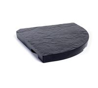 Lest en béton pour parasol, 18 kg, gris foncé