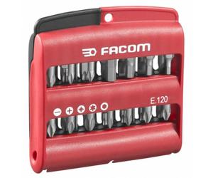 Jeux mixte FACOM de 28 embouts - Série 1 High Perf 1/4 avec porte embout - E.120"