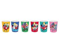 FUN HOUSE JEUX OLYMPIQUES PARIS 2024 - Gobelet 400 mL (Lot de 6 verres) Rouge G