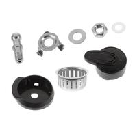 JEWEDECO 1ensemble Set de Soupapes de Pression pour Autocuiseur Électrique Accessoires Complets Inoxydable et Kit de Remplacement Valve Vapeur avec Poignée Anti-blocage Compatible Cocotte
