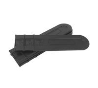 JEWEDECO 4 Pièces Fourreau en Plastique pour Tronçonneuse, Étui en Plastique pour Tronçonneuse, Noir, PE, pour Chaîne et Guide-chaîne, pour Abattage et Collection D’Outils, 16 Pouces