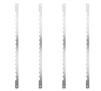 JEWEDECO 4pièces Lames de Rechange Tranchantes pour Machine Lames Serrées pour Couper Gâteaux Tarte Pizza Compatible avec Plusieurs Modèles Réutilisable