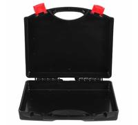 JEWEDECO Boîte de Rangement Portable pour Outils avec Compartiments Réglables Mallette Robuste PP Transparent Étanche pour Bricolage et Accessoires Matériels