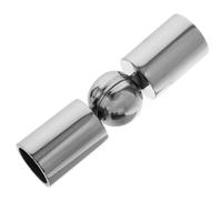 JEWEDECO Connecteur d'angle Coudé Fixation Solide et Angle Réglable en Alliage de Zinc pour Tringle à Rideaux pour Chambre et Salle à Manger