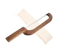 JEWEDECO Couteau Bois avec Lame Multifonction pour Trancher Baguettes et Maison, Accessoire Cuisine Ergonomique pour Préparation Quotidienne