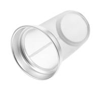 JEWEDECO Filtre à Thé en Acier Inoxydable, Infuseur de Rechange pour Théière Maille Fine, Texture Agréable et Finition Soignée, Présent pour Amateurs de Thé
